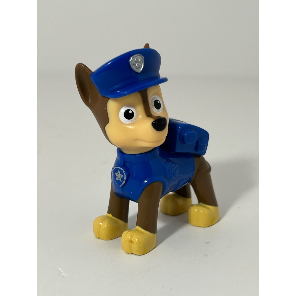 Paw Patrol Chase Police Dog Figure Blue Uniform Pup Pack‎ Toy R40529BFL